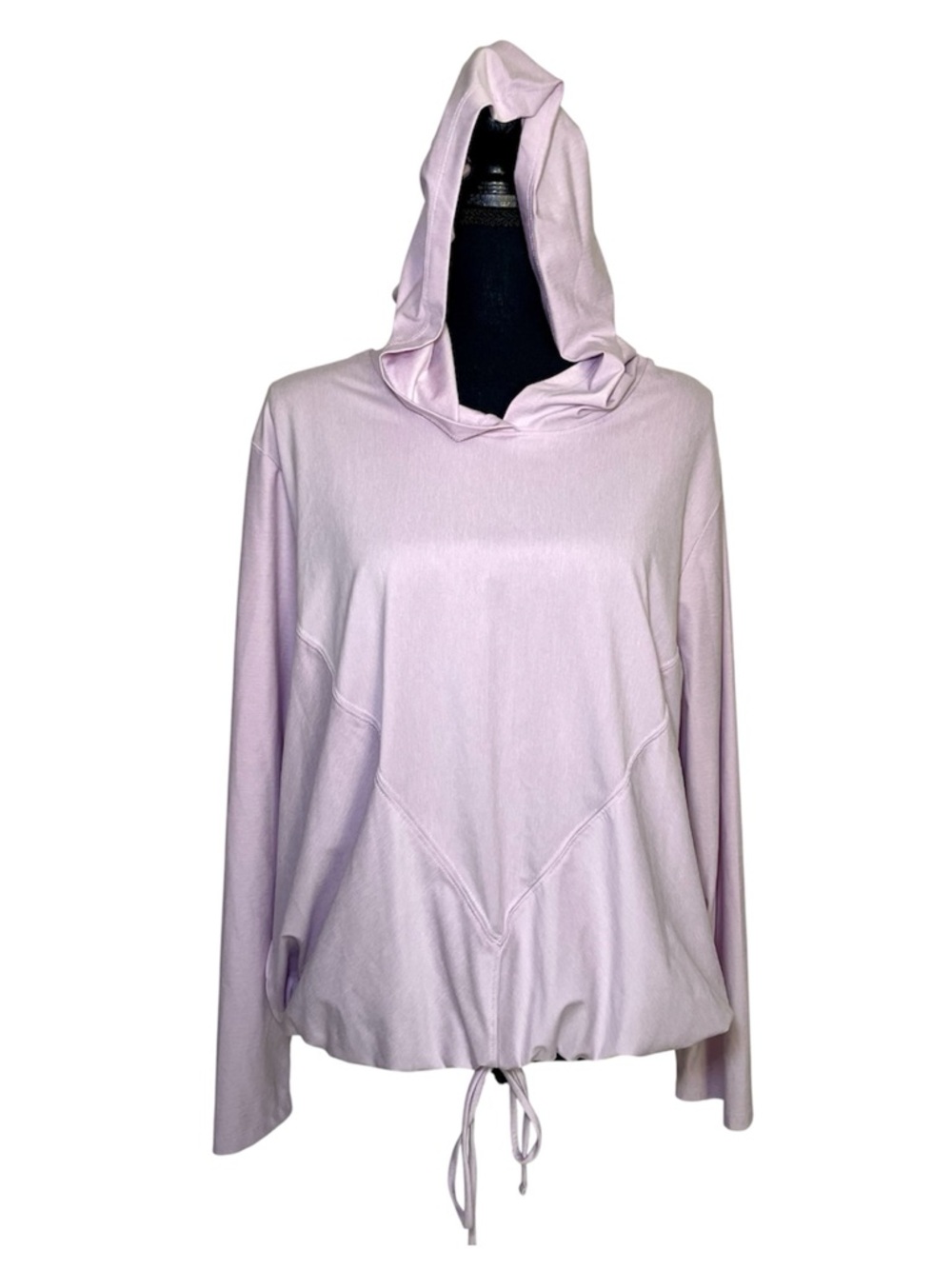 Eddie Bauer Lavender Hooded Pullover 2XL lilac lightweight